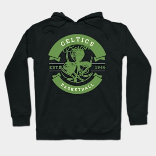 vintage celtics basketball Hoodie